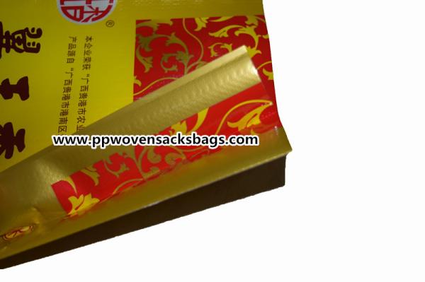 Superior Gravure Printed Laminated Bags Transparent PP Woven Rice Bag