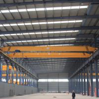 Single Girder Electric Monorail Bridge Crane Remote Control