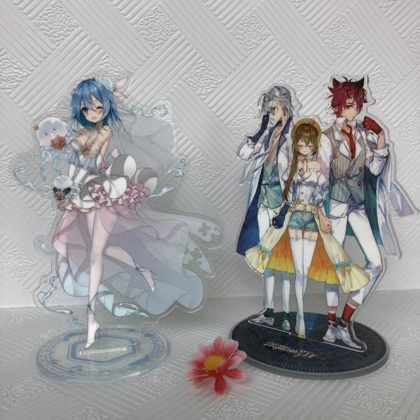 Cartoon Figure Anime Acrylic Standee Customized Die Cutting