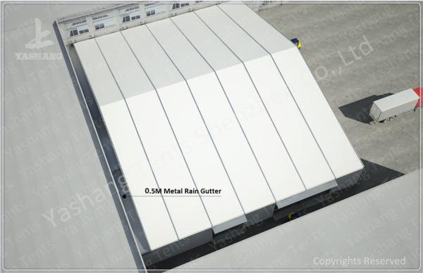 Solid Corrugated Sheet Walls Outdoor Warehouse Tents Marquee ISO CE Certification