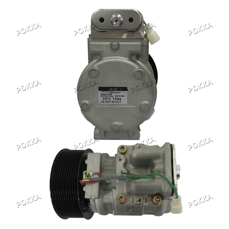 POKKA 8082 ACTORS 24V 11PK 10PA Automatic Ac Compressor for Mercedes-Benz Truck