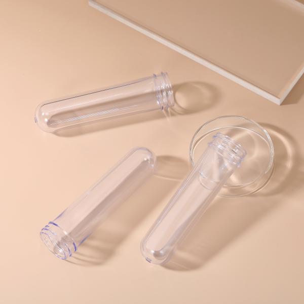 Custom Clear PET Preform Bottle 1.2mm Thickness 42mm Diameter