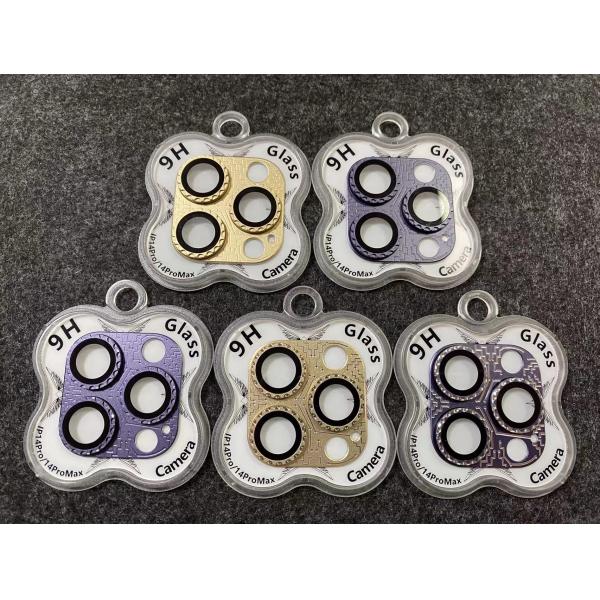 Lente OEM Protector de tela Metal Film de lente de telefone móvel endurecido