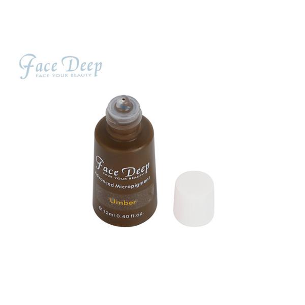 Face Deep Ink Permanent Makeup Pigment Semi Cream for Microblading and Shading 12 Ml