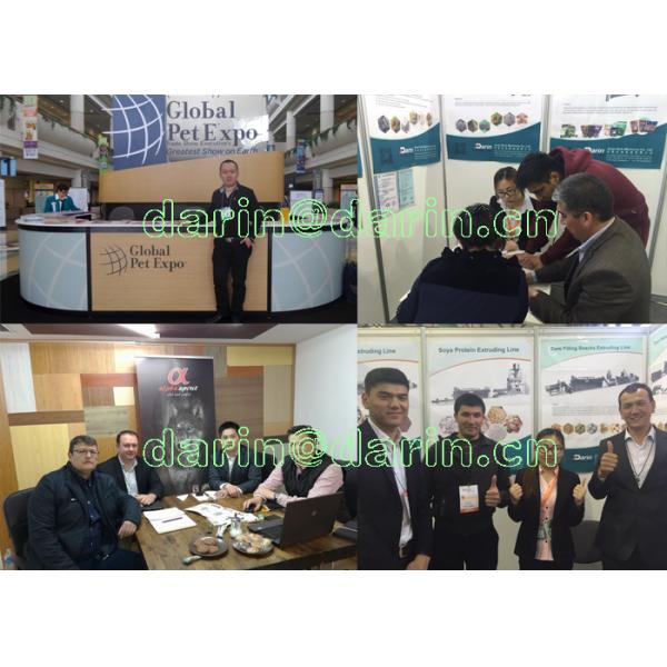 Food Grade Dog Food Extruder Dental Care Snacks Extruding Line