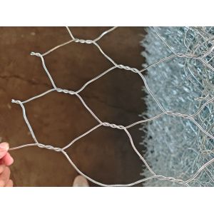 Robust Galvanized Woven Mesh Cage for Stone Filled Retaining Gabion Structures