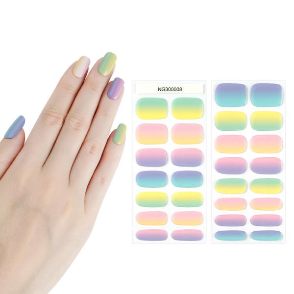 Upgrade Your Nail Game with Eco-friendly Semi Cured Gel Nail Stickers and UV Lamp