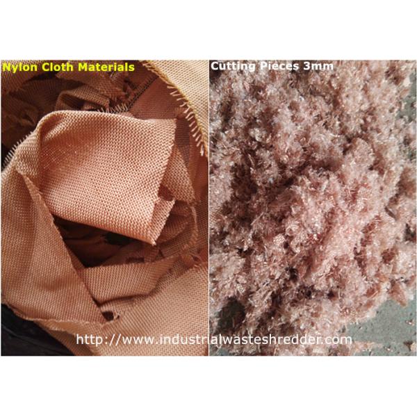Дробилка резца ткани ткани шредера отбросов производства ткани ткани нейлона Линен Силк
