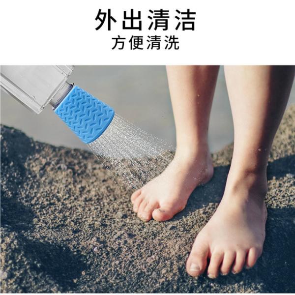 Portable Dog Shower Heads Silicone Dog Bath Sprayer Outdoor