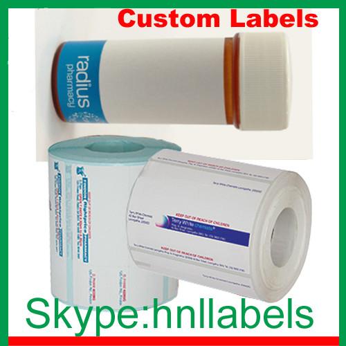 Integrated Pharmacy Labels 3 Parts#012