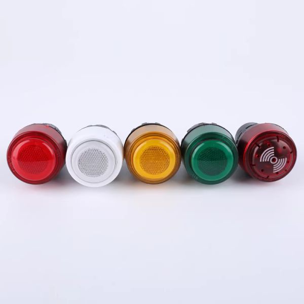 Waterproof IP66 Feature Piercing Hole Size: 30mm GLO8050 12V/24V/36V/220V/380V Explosion-proof Panel Signal Indicator Light