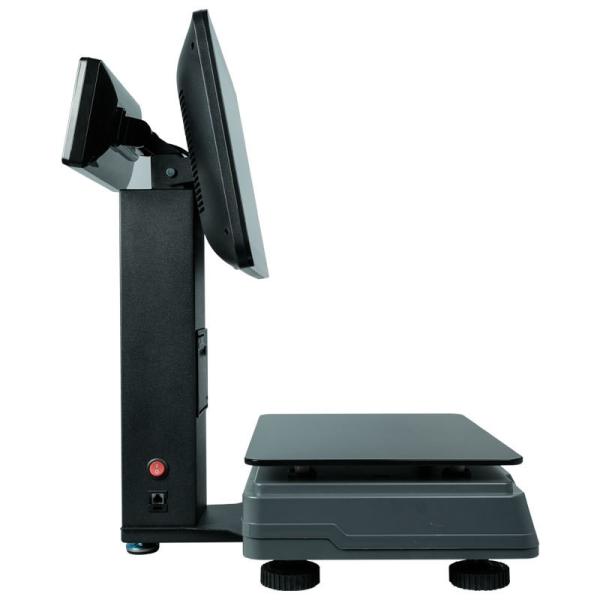 DC/USB/LAN/Uart/Vga/Audio Interface POS Scale with Printer and Balance Weighing Function