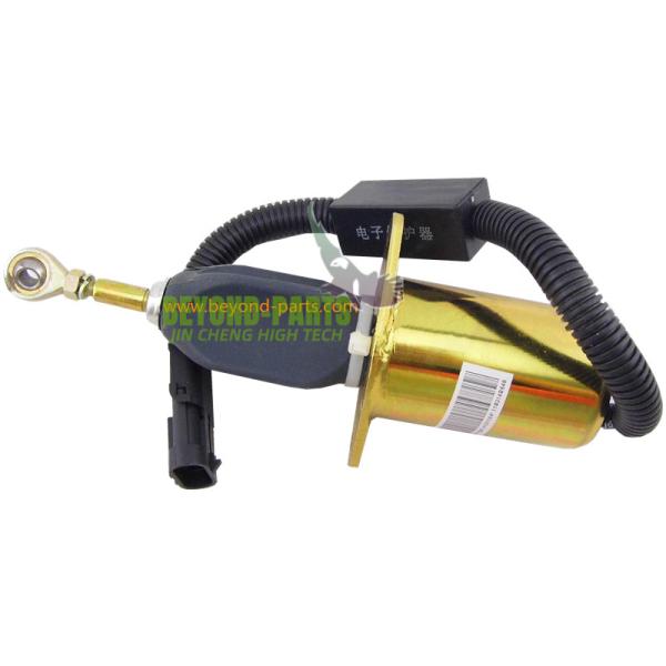 Válvula de solenoide 3935650 de Engine Stop Flanrout da máquina escavadora de Daewoo DH300-7 6CT