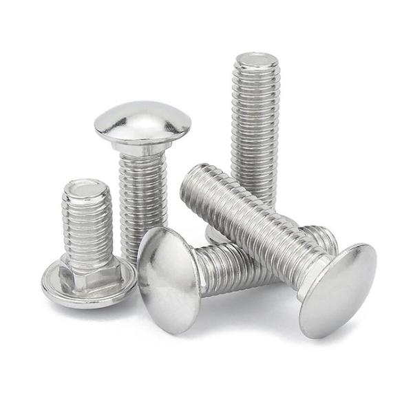 Din603 Round Head square Neck Bolt Carbon Steel M8 M10 M14 M16 Carriage Bolt Zinc Plated