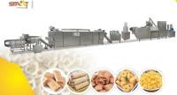 Le maïs éclaté de caramel/casse-croûte soufflé de maïs faisant le type 70KW de la machine solides solubles a actionné