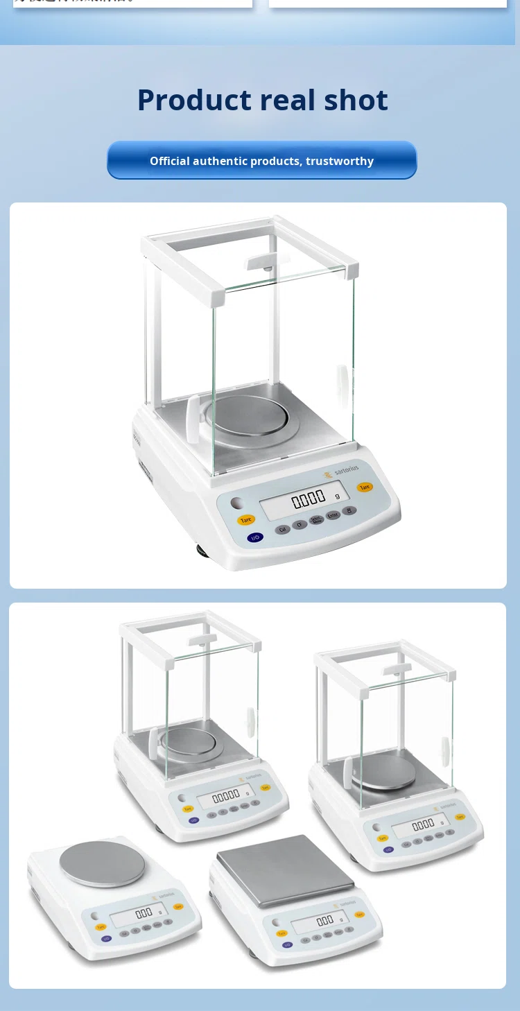 Electronic Analytical Balance BSA124S & Mettler LA84E/A 0.0001G Accuracy Manual Calibration Laboratory Balance