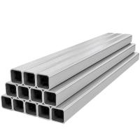 Fabrica Venda Directa 40x40 Alumínio Ligação Tubos Quadrados Material de Decoração Tubos Retangulares