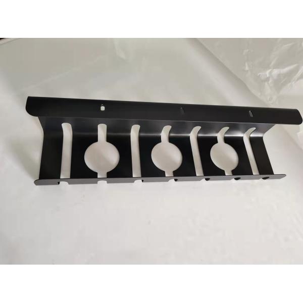 Домашний офис Столовой кабельный держатель 43 x 10 x 10 см с силовым покрытием из углеродистой стали