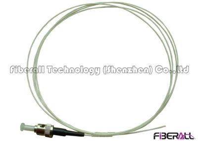 ST Single Mode Fiber Optic Pigtail With 0.9mm Optical Cable And Metal Connector