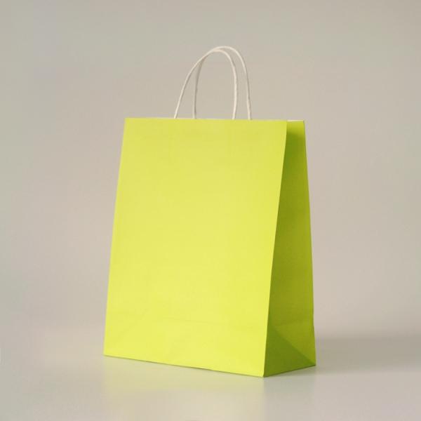 Bolsa de compras de papel kraft reutilizable para comestibles con logotipo personalizado