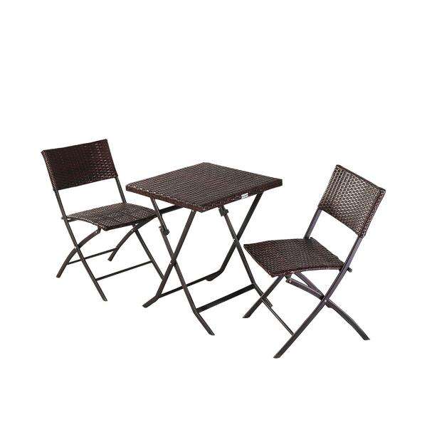Commercial Bistro Table And Chairs Set Customized Color