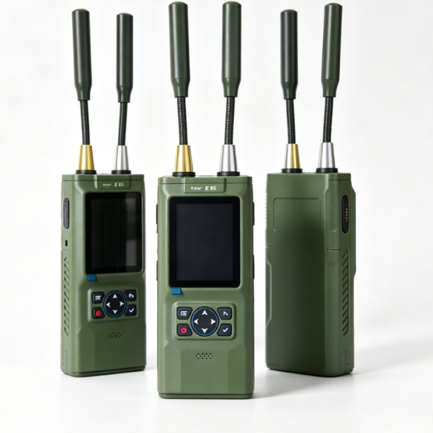 1KM Handheld Omnidirectional 360° Drone Signal 8000MHz Detection Device