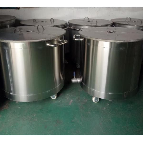100L - 2000L Capacity 304 Stainless Steel Mixing Tank Storage Tanks / Vessels