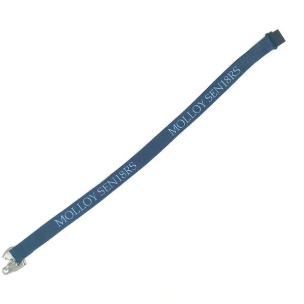 Two Tone Jacquard Badge Neck Strap , Eco - Friendly Custom Neck Lanyard