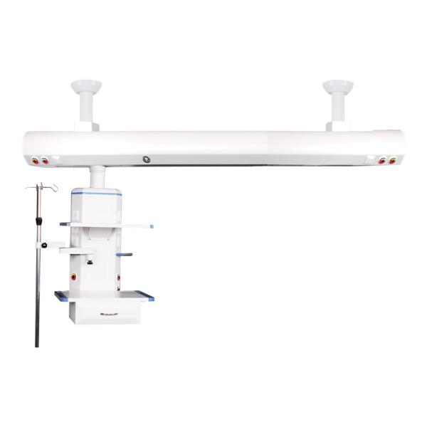Alluminum Alloy White German Medical Gas Pendant ,  ICU Room Bridge Pendant Systems