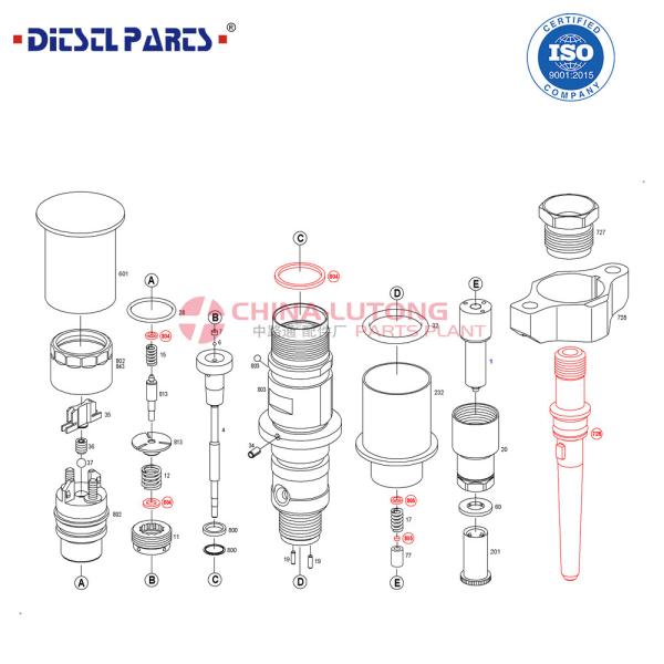 Diesel Common Rail Fuel Injector 0 445 120 199  for Bosch Visit the JEENDA Store