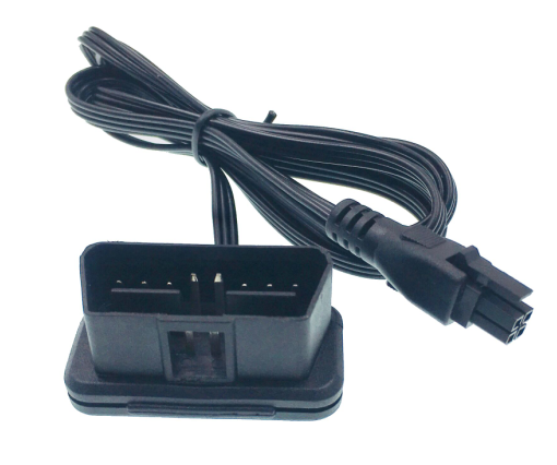 Black Ribbon OBD2 RJ45 to Ethernet OBD II Male to RJ45 Cable for Temperature Range -20-80°C User-friendly