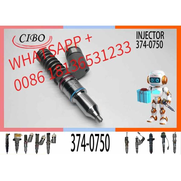 Engine Spare Parts Injector 253-0615 Common Rail Injector 374-0750 244-7715 10R-3264 20R-2284 For C15 Engines