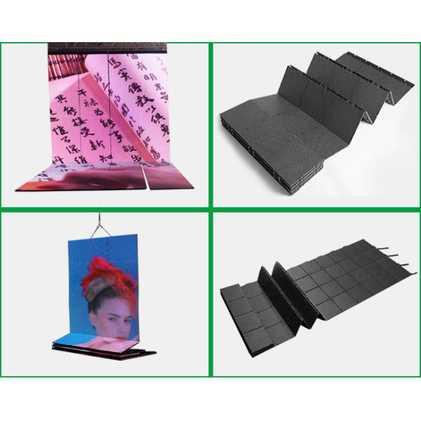 Indoor Ptich 12mm Foldable LED Screens SMD3528 , Music Concert LED Display192mm × 192mm