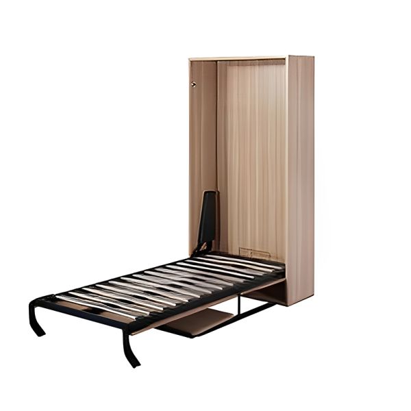 Wooden Wall Bed Foldable Horizontal Hidden Wall Bed Bedroom Furniture Murphy Modern Storage Bed