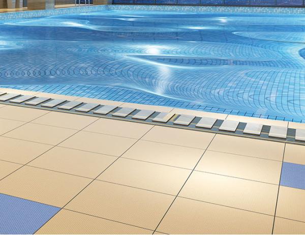 glissement en céramique 30x30cm de tuiles de mosaïque de piscine d'OIN de ruelle de 2.5m anti