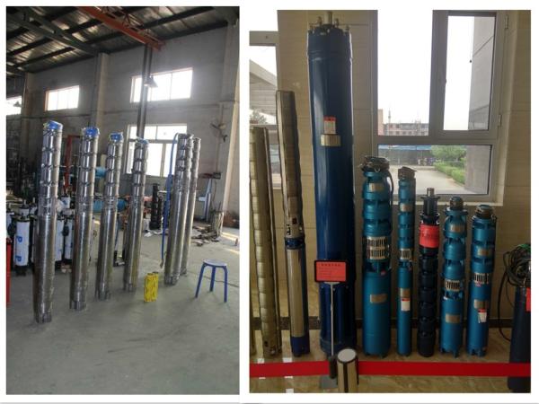 High Pressure Deep Well Water Pump , Borehole Submersible Pump Deep Well Large Capacity