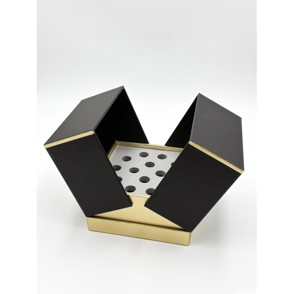 Customizable Size Hardcover Box with High-quality Cardboard and Eco-friendly Materials for Secure Storage