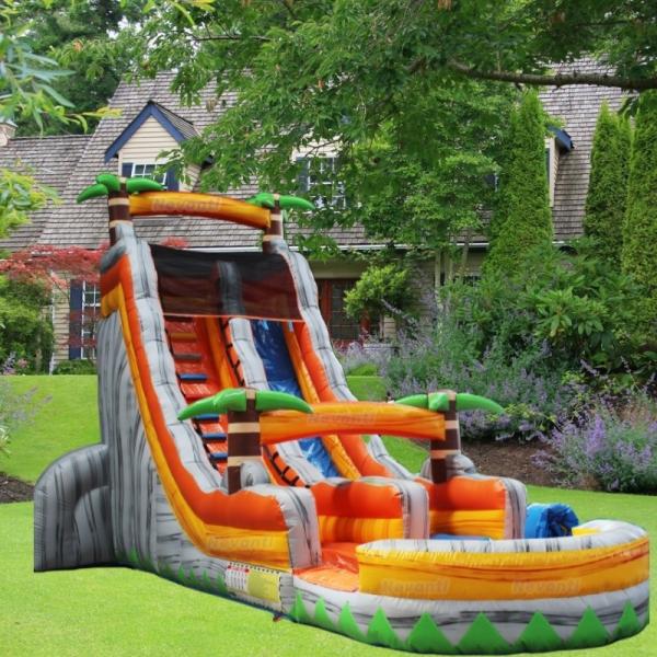 Custom Color Air Filled Inflatable Slide Perfect for Summer Fun and Family Fun