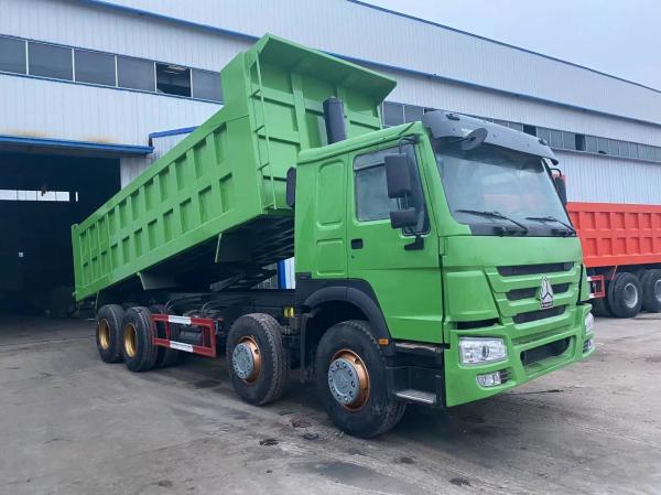 6-8L Engine Capacity 8×4 Drive Wheel Sinotruk HOWO Used 50-60ton Heavy Duty Tippers Truck