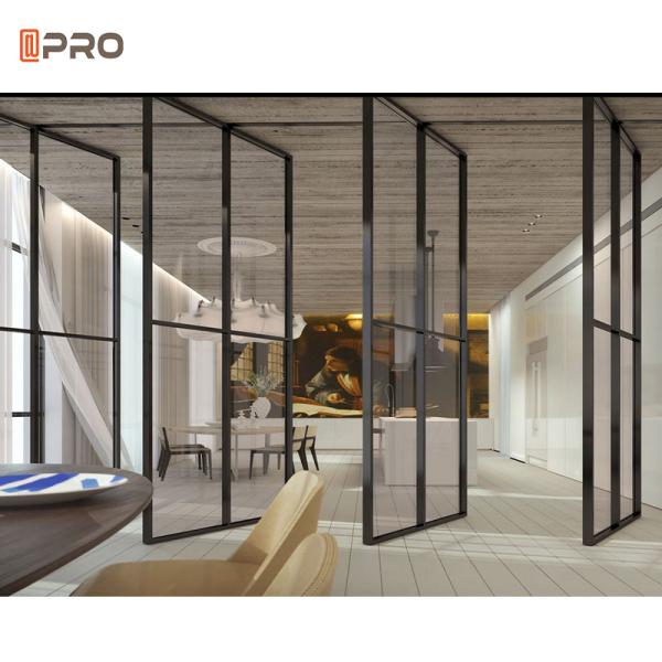 Exterior Aluminum Pivot Doors Main Entrance Glass Frameless