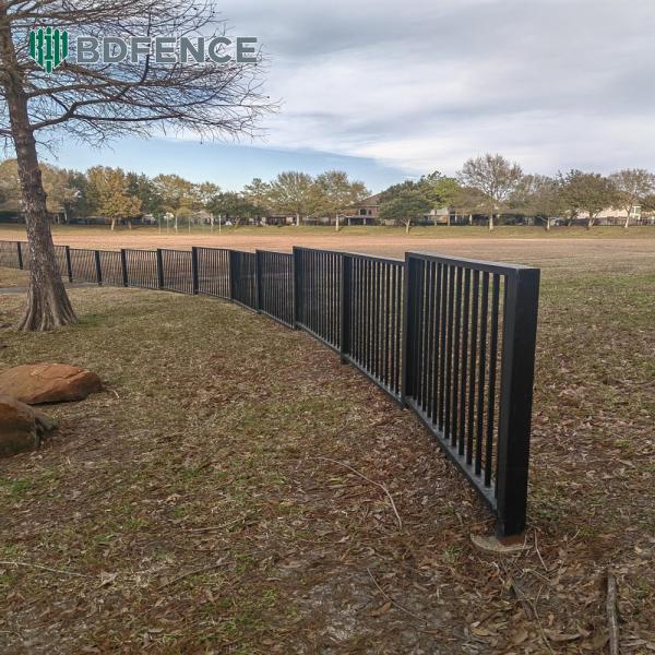 Безопасный для птиц трубчатый стальной забор Нетоксичное покрытие