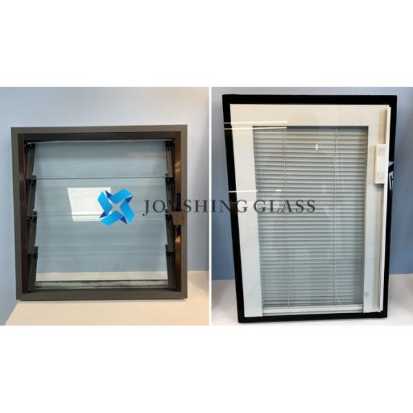 Aluminum louvered glass window Настройка алюминиевого стеклянного окна толщина размер формы