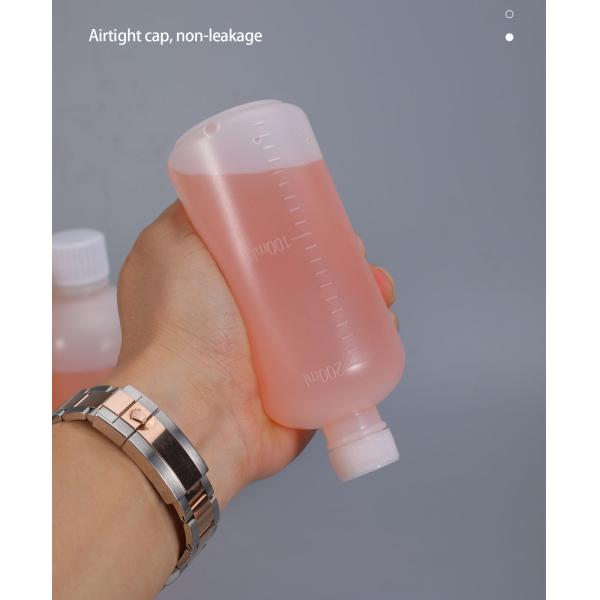 Tipo de sellado Botella de reactivo Hdpe de plástico para análisis de laboratorio