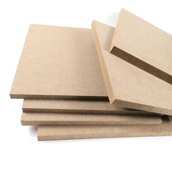 Wood Fiber High Grade E0 E1 1220*2440*18mm MDF Board For Furniture