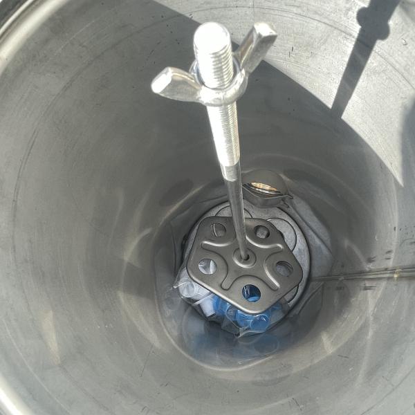 Корпус фильтра сумки нержавеющей стали 5 ядров машина фильтра танка 20 дюймов