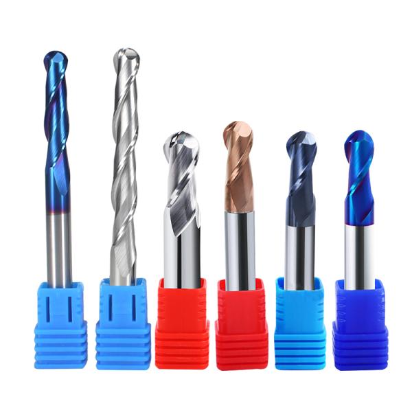 Customizable ODM CNC 2-Flute End Mill Wood Cutters 5mm Ball Nose Bit Wood Carving Milling Cutters Ball Nose Cutter Carving Bit