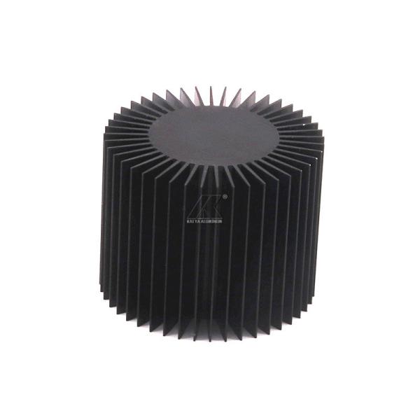 Made In China High Quality  Anodized Sun Flower 6063-T5 Aluminum Heatsink