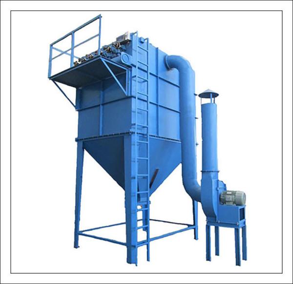 Reverse Air 4 Chamber 8930m3 H Bag Filter Dust Collector