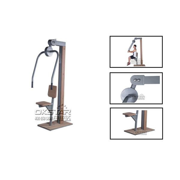 wood fitness equipment push chair for old people