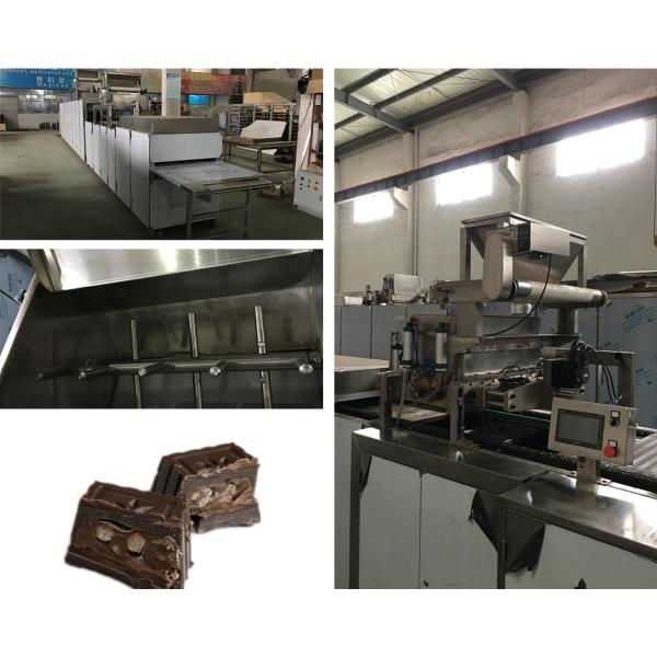 Машина 300kg/hour шоколадного батончика вкладчиков деятельности 2 PLC